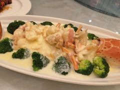 芝士黄油古巴龙虾-浦东绿地铂骊酒店品珍轩中餐厅