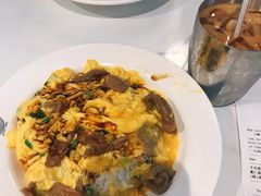 牛肉葱花滑蛋饭-深仔记正宗云吞面(尖沙咀店)