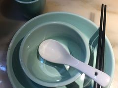 餐具摆设-绿茶餐厅(广州天河城店)