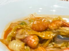 青岛大虾炒白菜-开海·红岛海鲜虾水饺(石老人店)