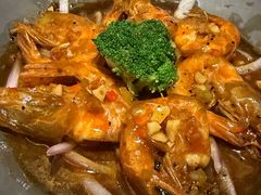 桑拿汁好味虾-元素中餐厅.海南菜.粤菜.椰子鸡.海鲜.包房.石梅湾威斯汀度假酒店