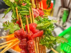 香菜牛肉-大芊金重庆串串火锅(南京路店)