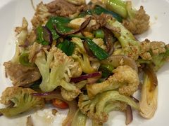 小炒有机菜花-惠丰堂饭庄(北洼路店)