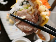 芒果鳗鱼加州卷-名人浅草屋料理(包河万达店)