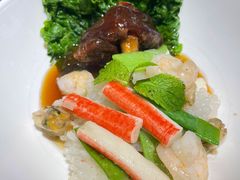 三鲜翡翠扒肘子-渔家风味·鲅鱼水饺·央视展播·海鲜天津菜(开发区店)