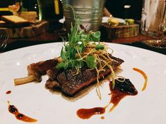 烤肋眼牛排配红酒小洋葱-AZUL by FUEL蓝色·法式酒馆(琶醍店)