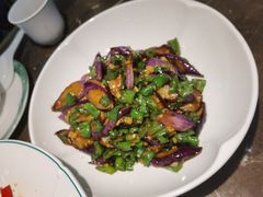 长豆角烧茄子-老屋印象川菜(世纪东方店)