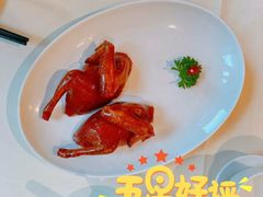 玻璃脆皮乳鸽-利苑酒家(金宝店)
