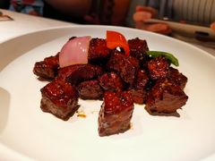 黑椒牛肉粒-玫瑰厅上海菜(兴国路店)