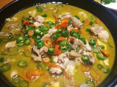 藤椒牛蛙-食欲老院子荆芥疙瘩汤(经五路店)