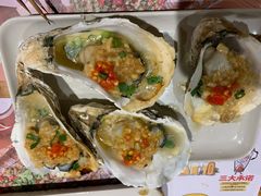 烤湛江生蚝-木屋烧烤(岗顶二店)