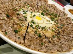 莲藕蒸肉饼-松针蔡记蒸饺(花园路店)