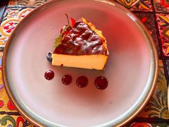 芝士蛋糕配野莓酱-BROWNSTONE布朗石西班牙餐厅(富城店)