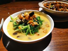 金银蛋上汤时蔬-金枝玉叶上海人家食府(三里河店)