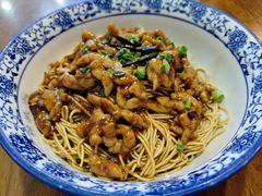 葱油肉丝拌面-孙盛兴奥灶面馆·蟹黄面·三虾面(山塘街总店)