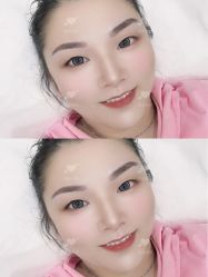 -西施无菌半永久纹绣眉眼影唇轻增发纹发际线