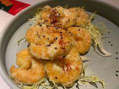 芥味芝麻虾球-玫瑰厅上海菜(兴国路店)