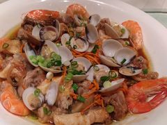 白贝鲜虾虫草花蒸鸡-海宝酒家(中山四路店)