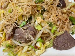 牛肉鸡蛋炒粉干-牛小隆牛肉面馆(四牌楼店)