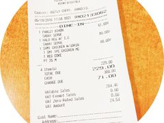 账单-Mang Inasal - D'mall Boracay