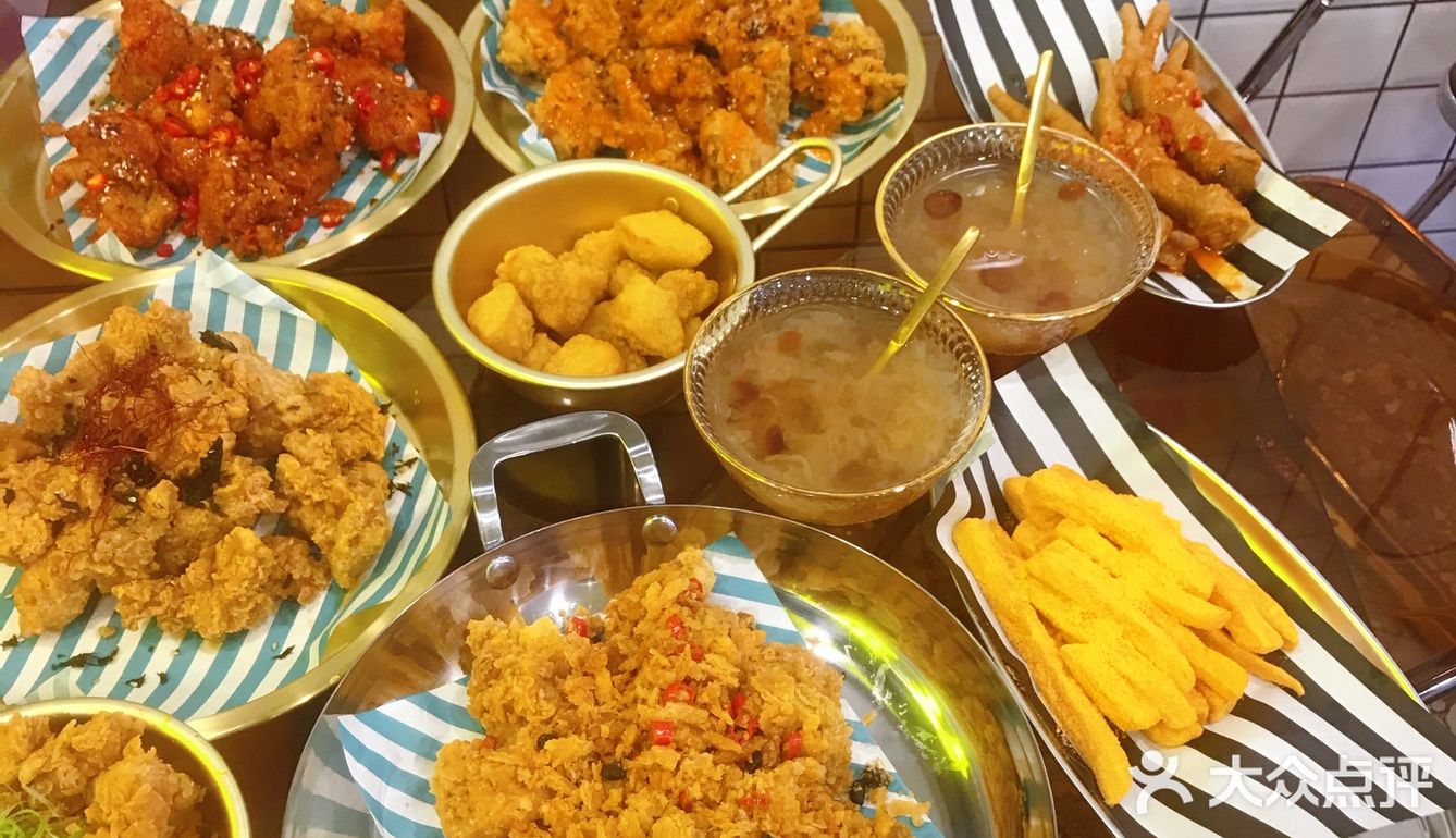 南昌🔥韩式炸鸡专门店|九宫格炸鸡超满足