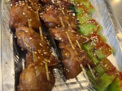 生烤鸡头-腾格勒烤羊腿