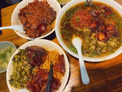 咸菜肉丝-谷沙屋面铺