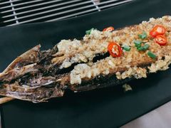 秋刀鱼-可汗草原碳烤羊腿(欧景城店)