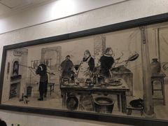 大厅壁画-北平小馆·烤鸭·家常菜(磨房北里店)
