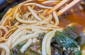 Sour Cabbage Pork Liver Potato Noodles