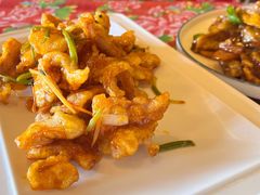 特色锅包肉-闯关东东北农家菜(崂山石老人店)
