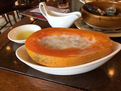 原只木瓜炖雪蛤-今一靓汤.顺德菜东莞三十年老字号(厚街店)