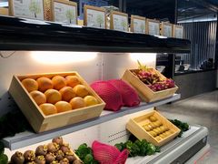 自助取餐区-野萃山·潮汕厚果汁(十亩地店)