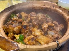 啫啫鸡煲-天宝食坊·啫啫煲大排档(西华路店)