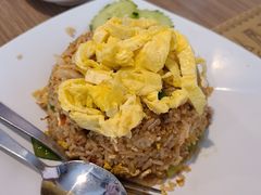 马拉盏虾球炒饭-金兰花