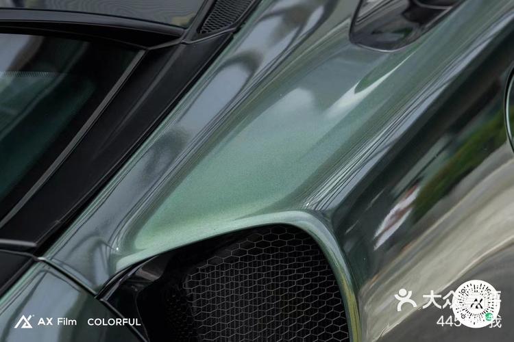 超亚橡树绿金属漆高级绿的质感