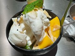 冰淇淋芒果糯米饭-椰庭·椰子鸡·创意玩家(晶耀前滩店)
