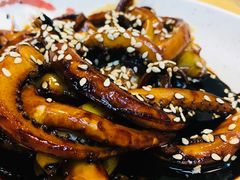 蜜汁鱿鱼须-新记餐厅(香槟大厦店)