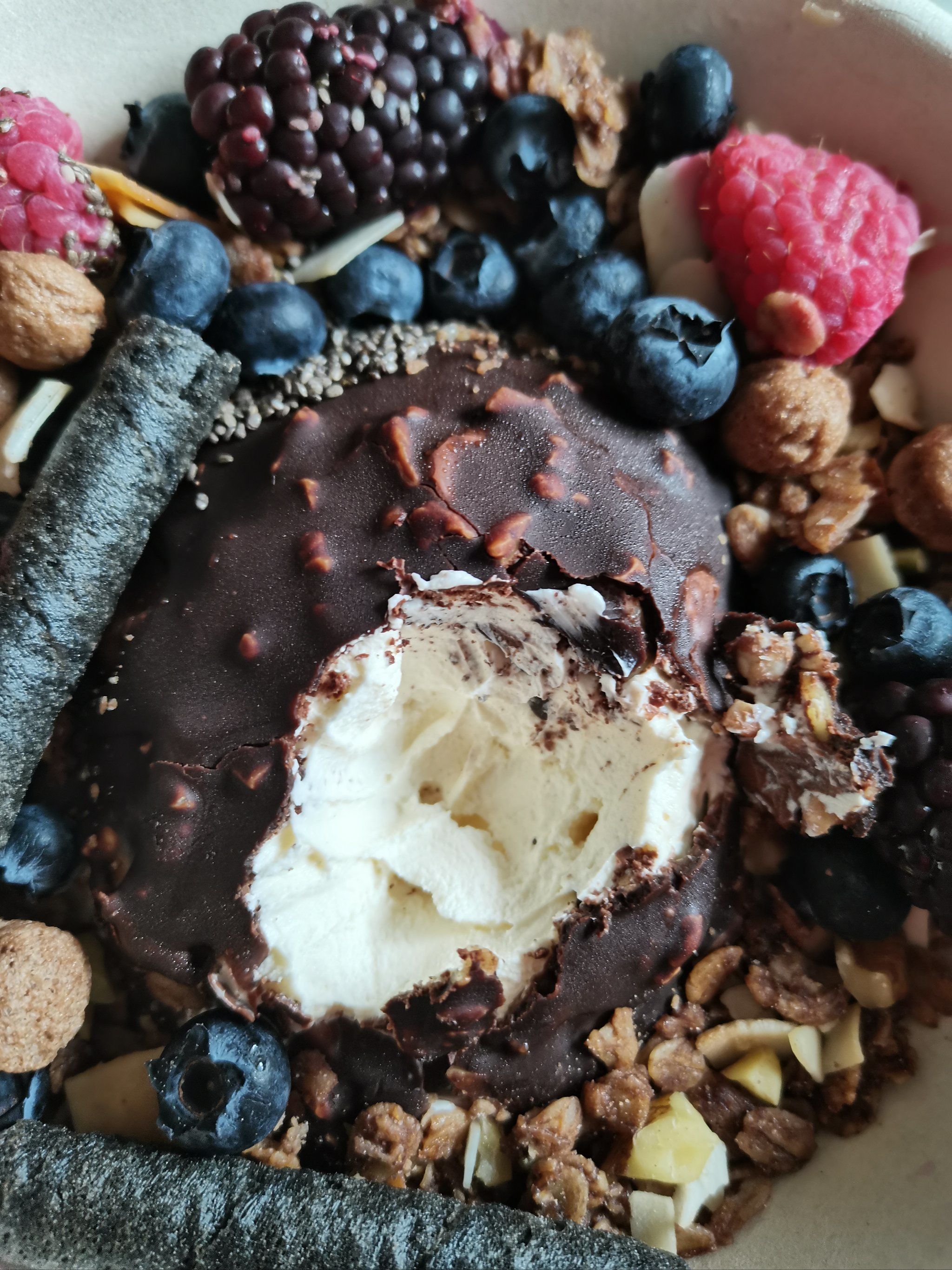 巧克力酸奶的甜蜜诱惑