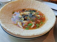 三鲜圆锅巴-菩提树·素食餐厅(汇智国际商业中心店)