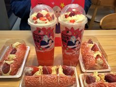 霸气生日草莓-奈雪的茶(东原悦荟店)