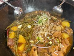 柴铁锅炖鸡-柴火东北铁锅炖(鲁班店)