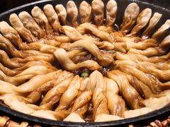 排骨豆角卷子-华盛园卷子王农家菜水库鱼