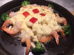 堂烹蒜蓉芝士虾-雀蓝川菜(奥体广场店)