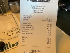-Versailles Restaurant Cuban Cuisine