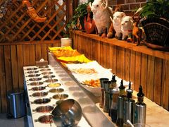 自助取餐区-草原塞蛮羊火锅城(港湾店)