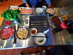 自助取餐区-英雄故事地摊烤肉(马驹桥店)