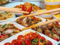 -悦海·家宴·冰花皮皮虾大锅贴(宝龙店)