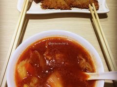 炸猪排-老妈手工馄饨本帮浇头面(国权路店)