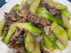 丝瓜炒鸭杂-电白鸭粥店(下沙二坊88号店)